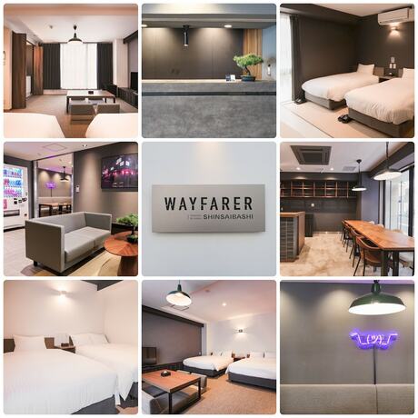 Imagen general del Hotel WAYFARER Shinsaibashi. Foto 1