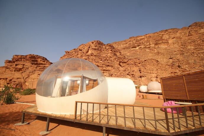 Imagen de la habitación del Hotel Wadi Rum Night Luxury Camp. Foto 17
