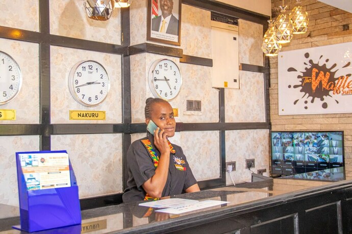 Imagen general del Hotel Waffles Suites, Nakuru. Foto 11