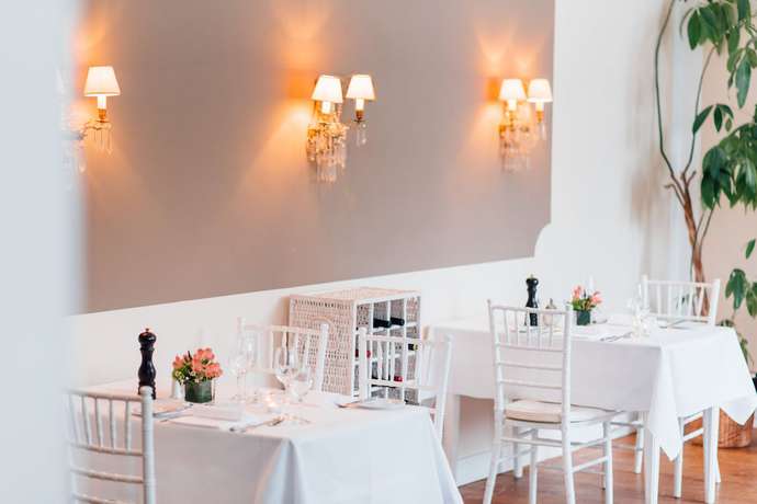 Imagen del bar/restaurante del Hotel Waldhof auf Herrenland. Foto 3