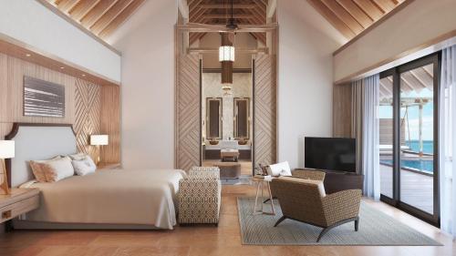 Imagen de la habitación del Hotel Waldorf Astoria Maldives Ithaafushi. Foto 7