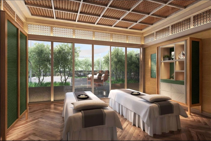 Imagen de la piscina del Hotel Waldorf Astoria Xiamen. Foto 18