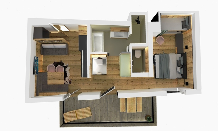 Imagen de la habitación del Hotel Wally Berg Apartements. Foto 11