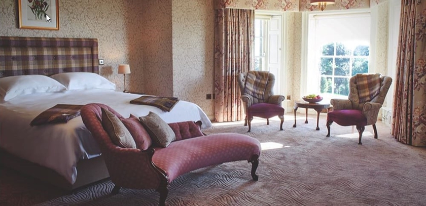 Imagen de la habitación del Hotel Walwick Hall. Foto 4