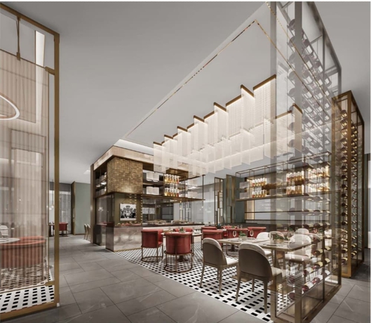 Imagen del bar/restaurante del Hotel Wanda Jin Baise. Foto 3