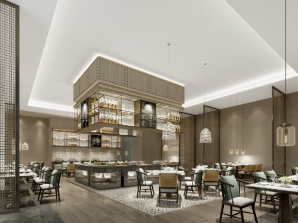 Imagen del bar/restaurante del Hotel Wanda Jin Baise. Foto 5