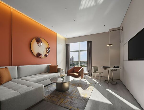 Imagen de la habitación del Hotel Wanda Jin Beijing Pinggu. Foto 12