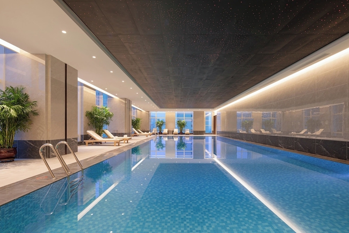 Imagen de la piscina del Hotel Wanda Jin Jiamusi. Foto 19