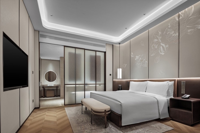 Imagen de la habitación del Hotel Wanda Jin Ordos. Foto 10