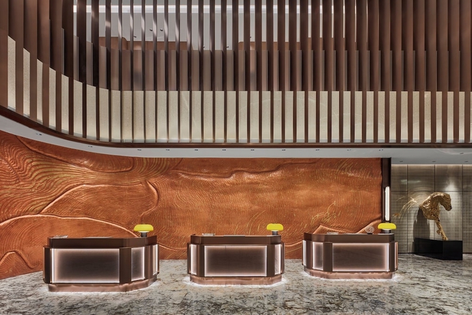 Imagen de los interiores del Hotel Wanda Jin Ordos. Foto 15