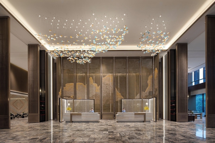 Imagen de los interiores del Hotel Wanda Jin Xiangjiang Dingzhou. Foto 16