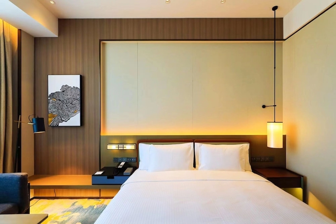 Imagen de la habitación del Hotel Wanda Jin Xiangjiang Dingzhou. Foto 8
