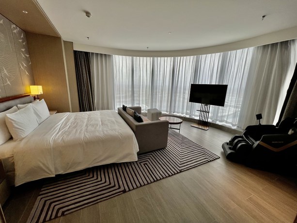 Imagen de la habitación del Hotel Wanda Jin Xiaohe Xincheng. Foto 15