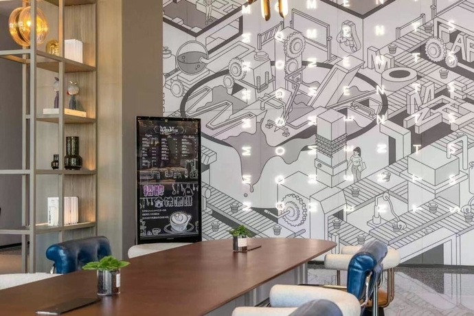 Imagen de los interiores del Hotel Wanda Moments Luoyang. Foto 12
