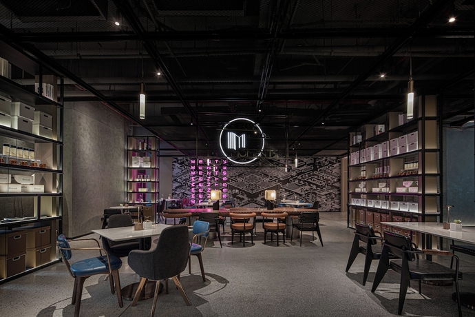 Imagen del bar/restaurante del Hotel Wanda Moments - Suzhou Kejicheng. Foto 5