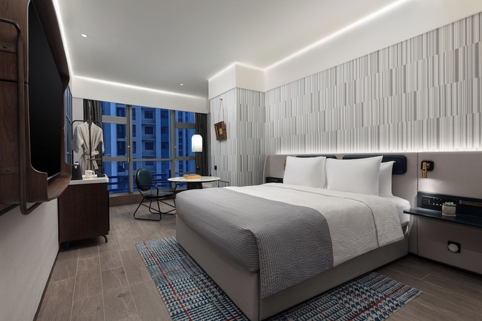Imagen de la habitación del Hotel Wanda Moments Zibo. Foto 7