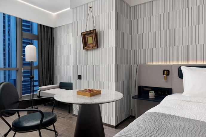Imagen de la habitación del Hotel Wanda Moments Zibo. Foto 10