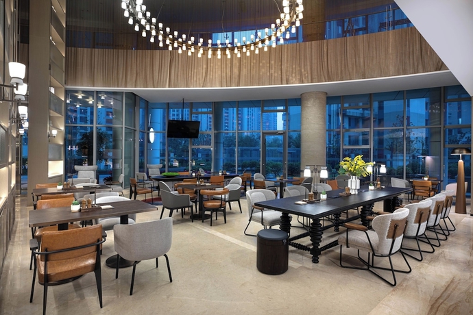 Imagen del bar/restaurante del Hotel Wanda Moments Zibo. Foto 2