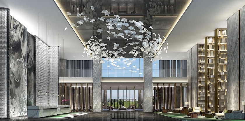Imagen de los interiores del Hotel Wanda Realm Heshan. Foto 9