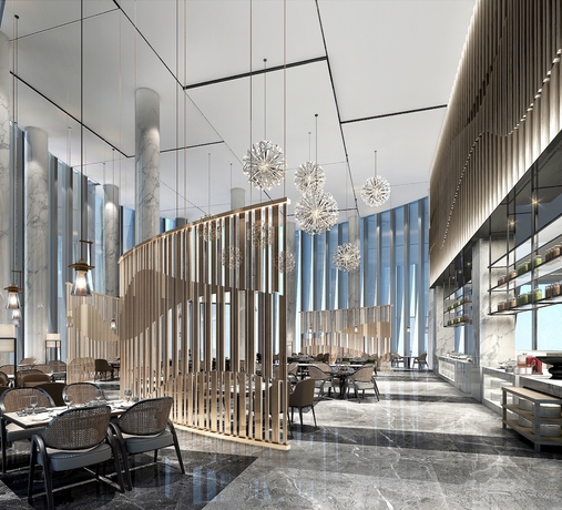 Imagen del bar/restaurante del Hotel Wanda Realm Heshan. Foto 4