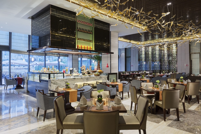 Imagen del bar/restaurante del Hotel Wanda Realm Jinhua. Foto 13
