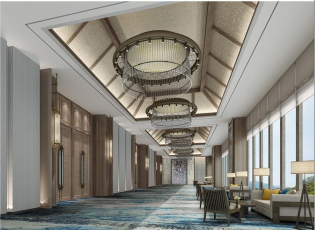 Imagen de los interiores del Hotel Wanda Realm Kunming Dianchi. Foto 13