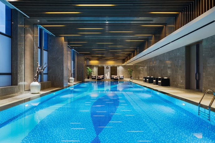 Imagen de la piscina del Hotel Wanda Realm Maanshan. Foto 19