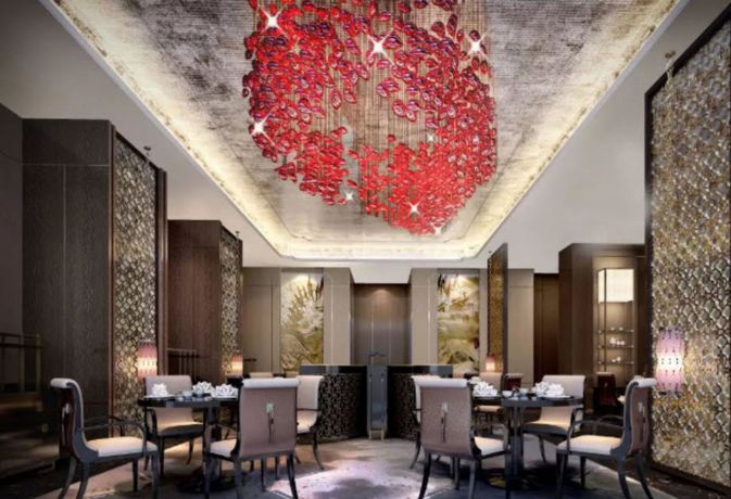 Imagen del bar/restaurante del Hotel Wanda Realm Qiqihar. Foto 2