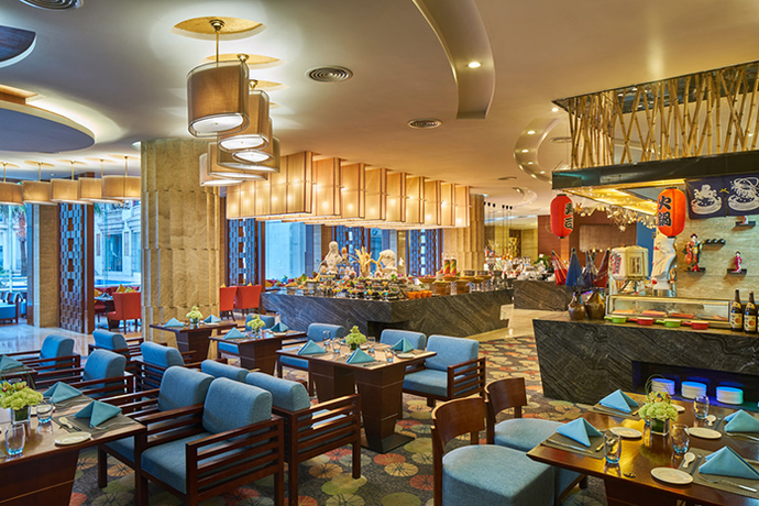 Imagen del bar/restaurante del Hotel Wanda Realm Xiamen North Bay. Foto 2