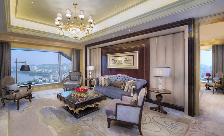 Imagen de la habitación del Hotel Wanda Reign Wuhan. Foto 5
