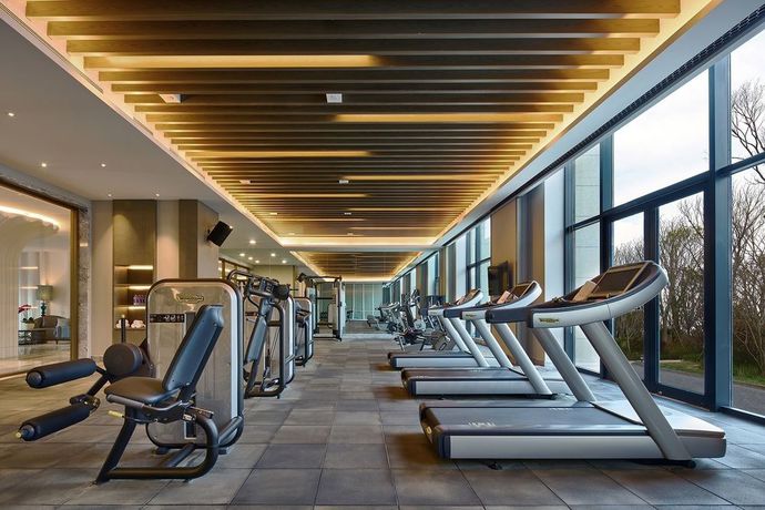 Imagen de los interiores del Hotel Wanda Vista Qingdao Movie Metropolis. Foto 16