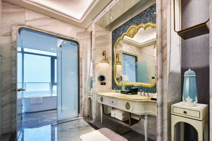 Imagen de la habitación del Hotel Wanda Vista Qingdao Movie Metropolis. Foto 10