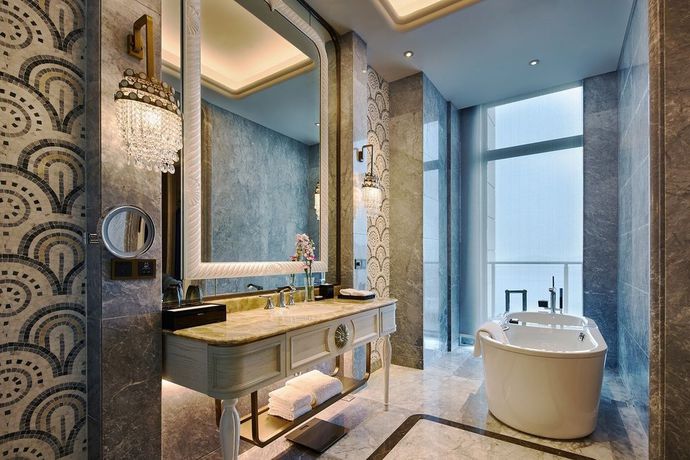 Imagen de la habitación del Hotel Wanda Vista Qingdao Movie Metropolis. Foto 11