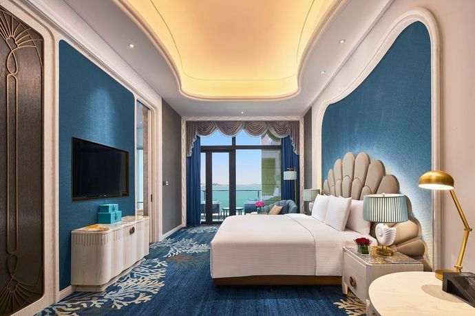 Imagen de la habitación del Hotel Wanda Vista Qingdao Movie Metropolis. Foto 12