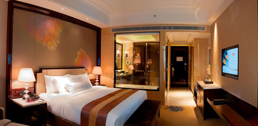 Imagen de la habitación del Hotel Wanda Vista Quanzhou. Foto 11