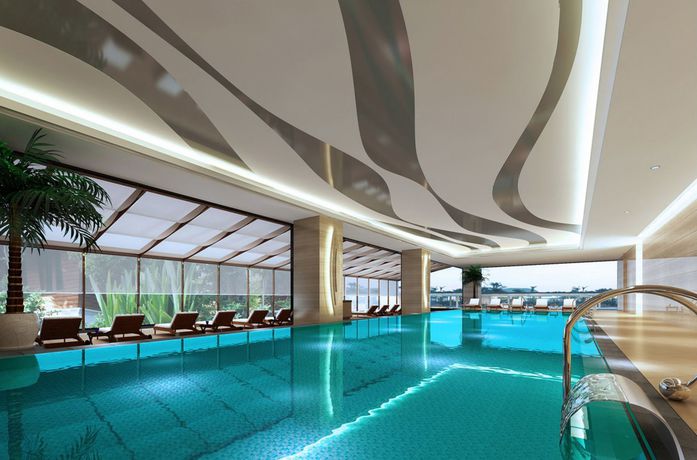 Imagen de la piscina del Hotel Wanda Vista Quanzhou. Foto 14