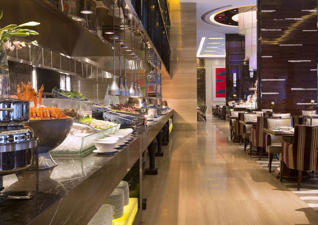 Imagen del bar/restaurante del Hotel Wanda Vista Quanzhou. Foto 5