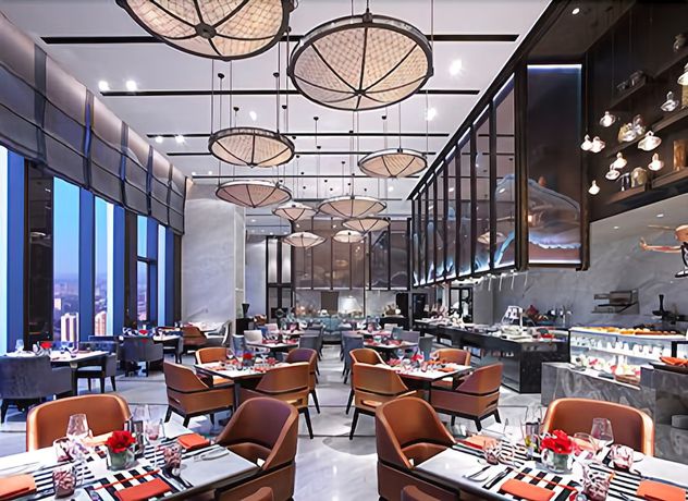 Imagen de los interiores del Hotel Wanda Vista Zhengzhou. Foto 11