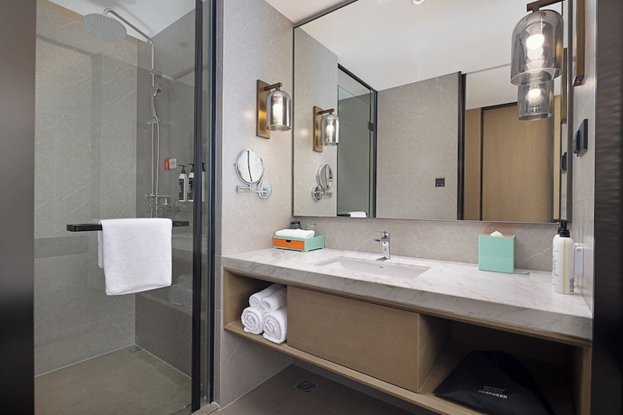 Imagen de la habitación del Hotel Wanda Yi Wuhan. Foto 9