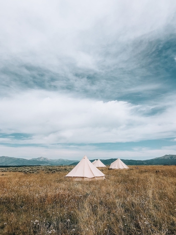 Imagen de los exteriores del Hotel Wander Camp Yellowstone Island Park. Foto 12