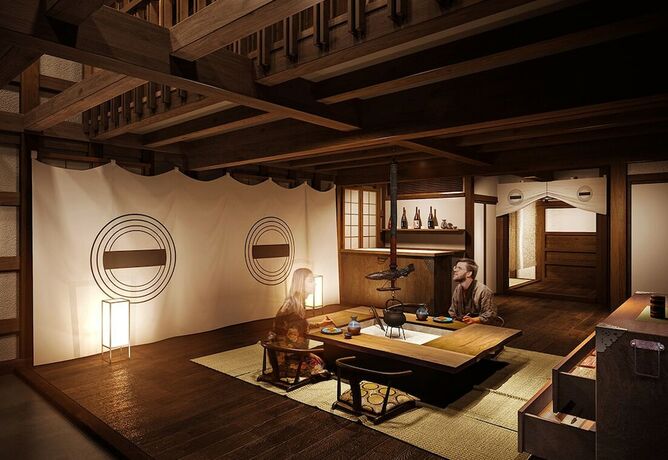 Imagen general del Hotel Wanoi KakunodateA Nishinomiyake Bushigura. Foto 11