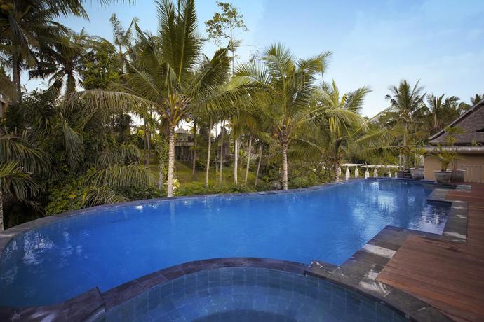Imagen de la piscina del Hotel Wapa Di Ume Ubud. Foto 13