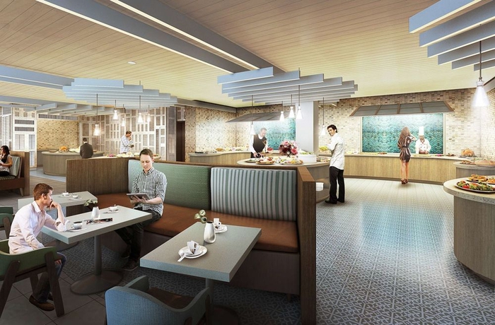 Imagen del bar/restaurante del Hotel Warwick Paradise Island- All Inclusive- Adults Only. Foto 2