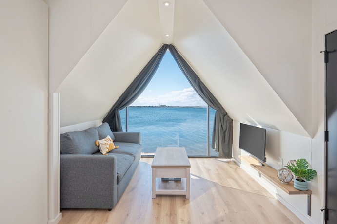 Imagen de la habitación del Hotel Waterfront A-Frame Panoramic Sunset Views. Foto 13