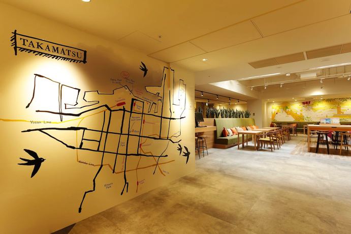 Imagen de los interiores del Hotel Webase Takamatsu - Hostel. Foto 19