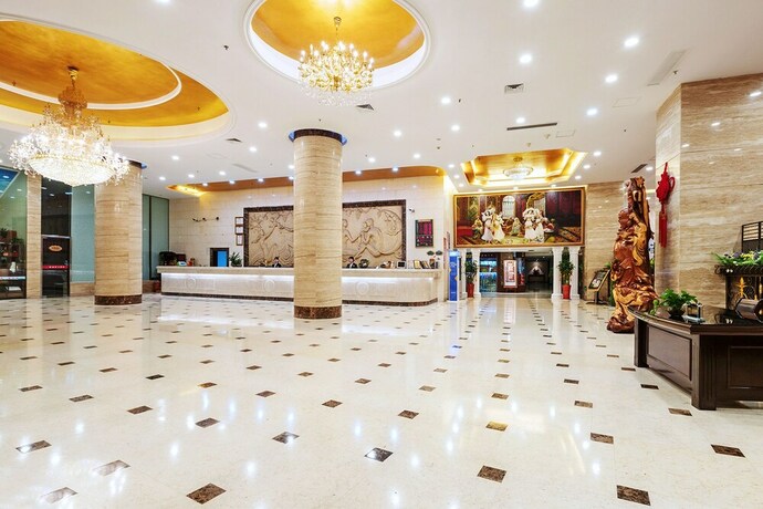 Imagen de los interiores del Hotel Weiluola Hotel Xiamen. Foto 37