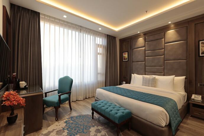 Imagen de la habitación del Hotel WelcomHeritage Elysium Resort and Spa. Foto 16