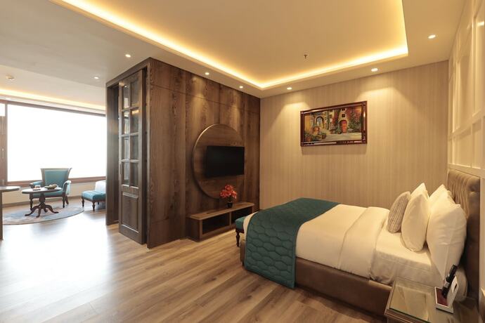 Imagen de la habitación del Hotel WelcomHeritage Elysium Resort and Spa. Foto 18