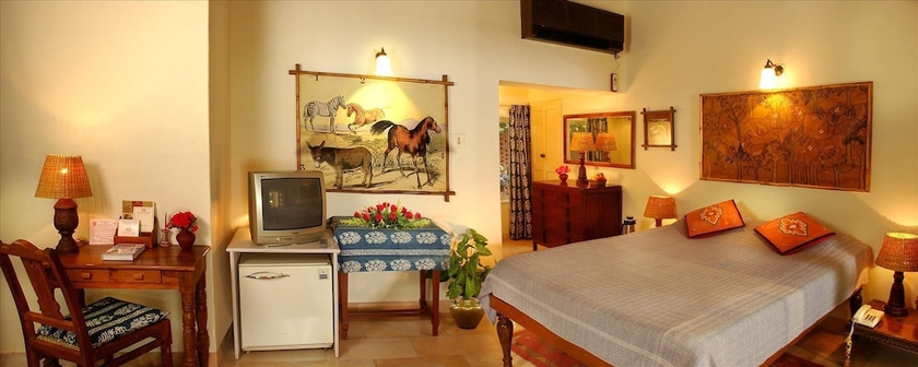 Imagen de la habitación del Hotel WelcomHeritage Maharani Bagh Orchard Retreat. Foto 7