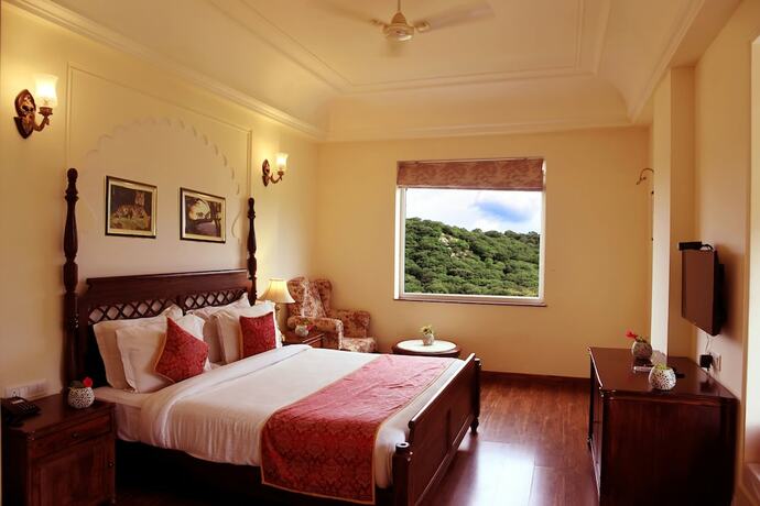 Imagen de la habitación del Hotel WelcomHeritage Mount Valley Resort, Ranthambore. Foto 13